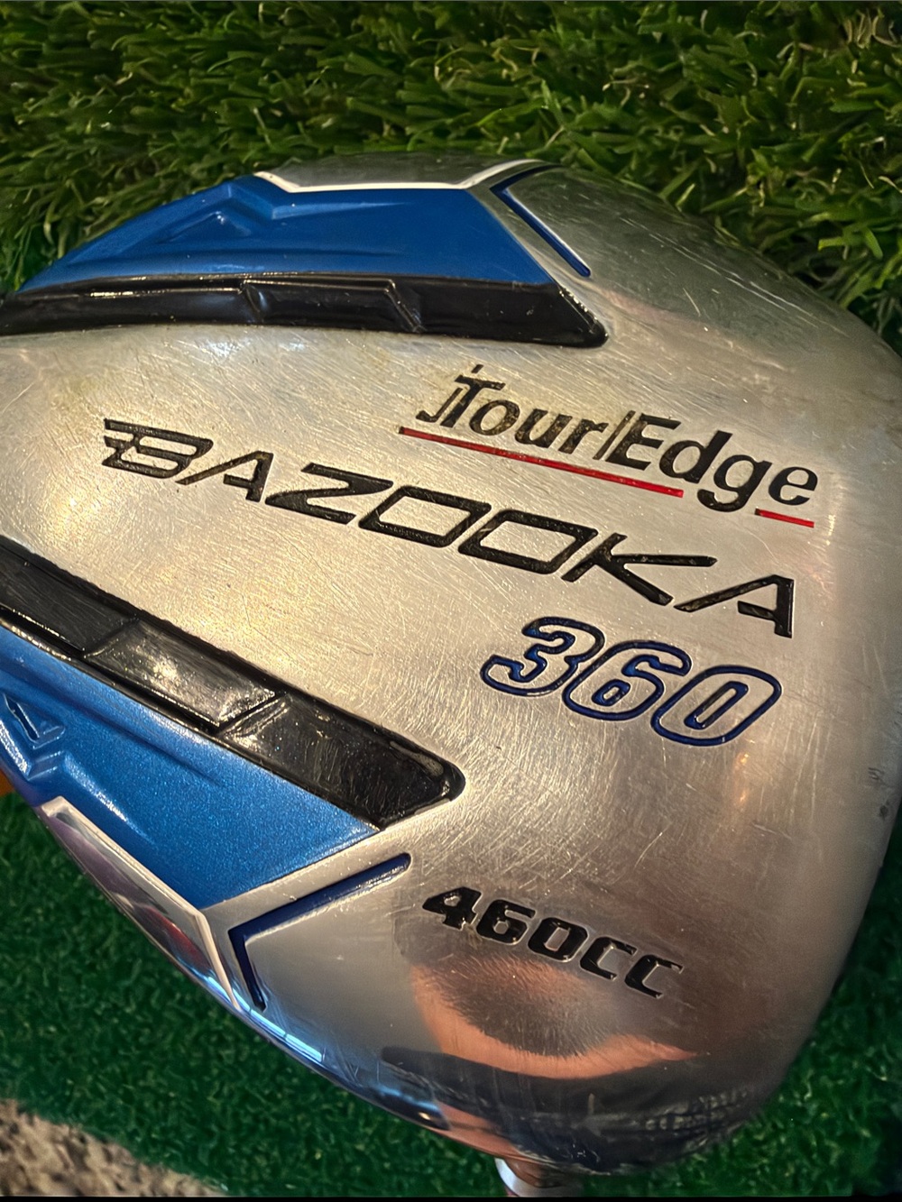 Bazooka 360 460cc Driver - Silver & Blue TourEdge A-Flex